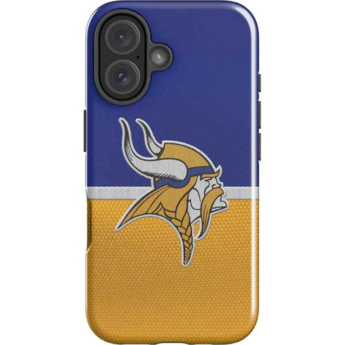 NFL Minnesota Vikings Vintage iPhone 16 Plus Impact Case